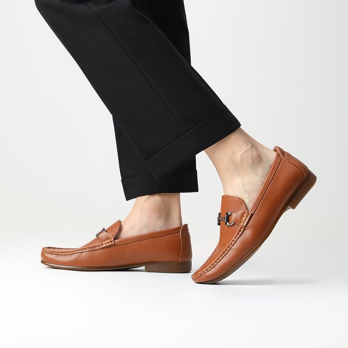 Brown Semi-brogue Cap toe Shoes in Calf with patine | Stefano Bemer