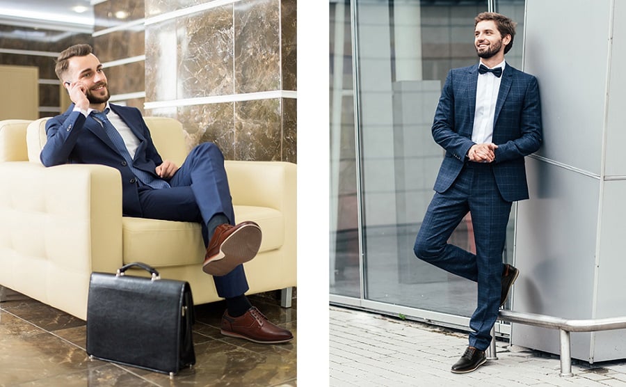 Explore the right way to wear dress pants with sneakers. - The Jacket Maker  Blog