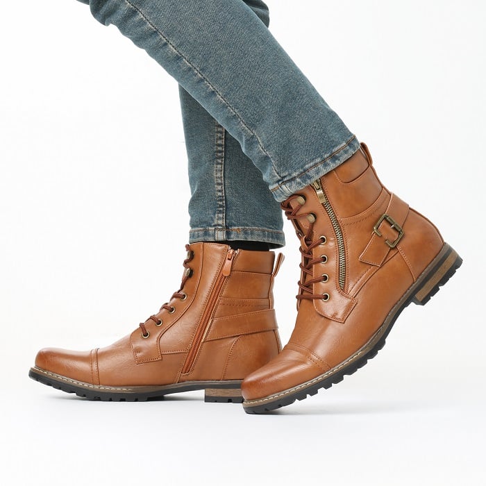 Breaking Boundaries: Embrace Men's Brown Boots Outfits