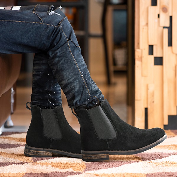 Jeans With Black Chelsea Boots Online Bellvalefarms
