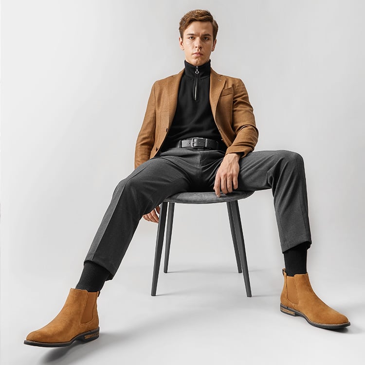 fiber Diligence Duplikere 6 Trendy Men's Boots To Wear With A Suit For A Sassy Look-Bruno Marc