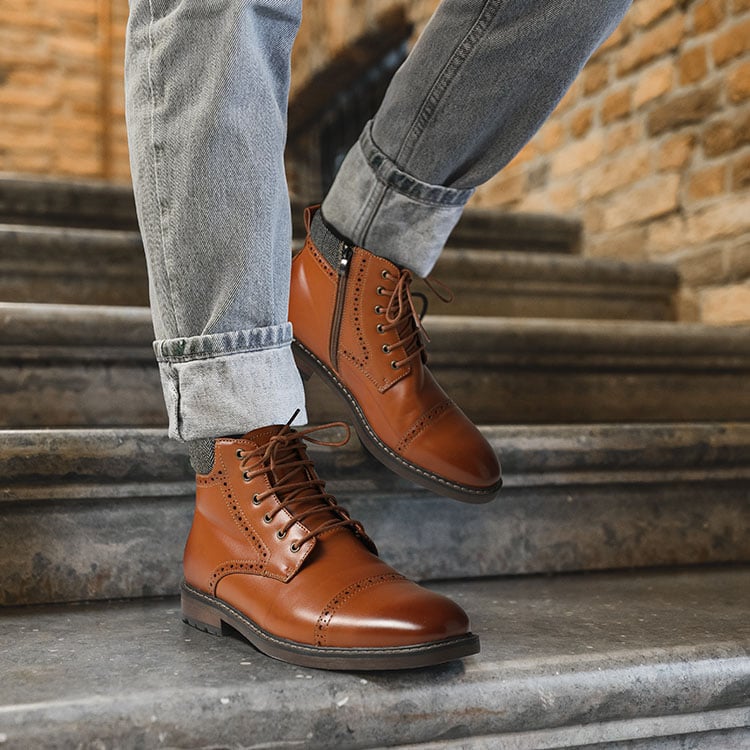 5 Best Oxford Shoes To Wear With Jeans For Men-Bruno Marc