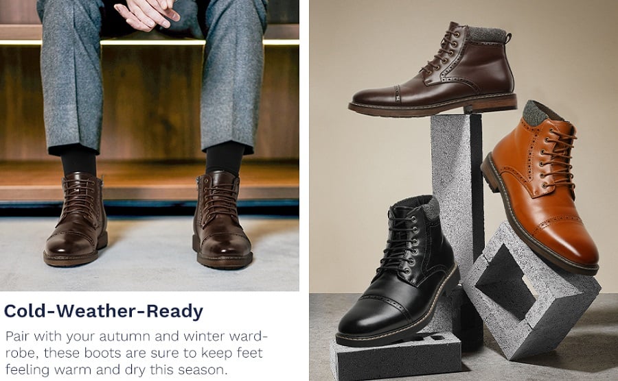 7 Stylish Men's Business Casual Boots You Can Get This Season!