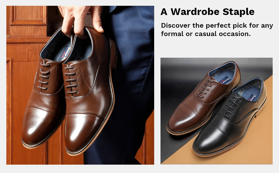 6 Classic Brown Shoes for Men To Look Amazing-Bruno Marc