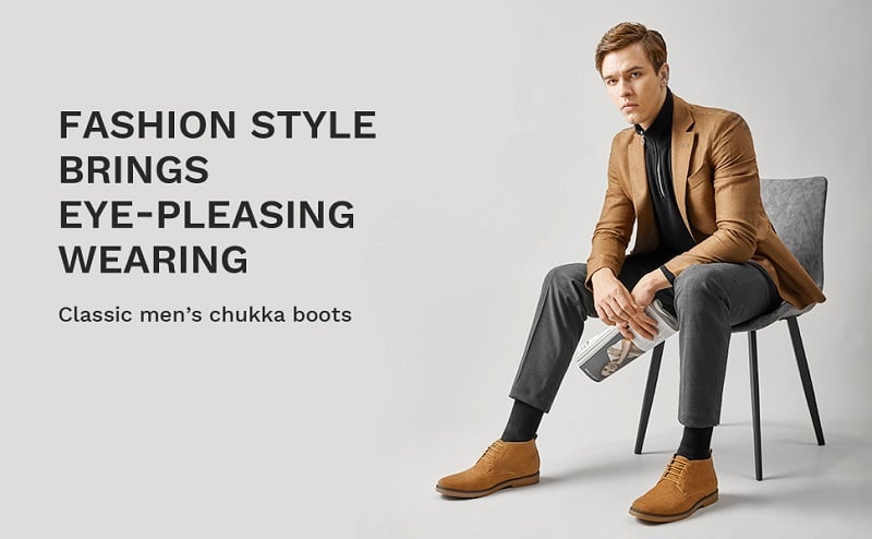 How to Style Chukka Boots for men stylishly-Bruno Marc