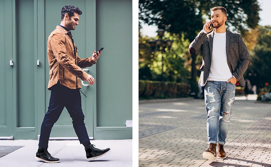 6 Best styling Ideas on pairing brown shoes with jeans for men-Bruno Marc