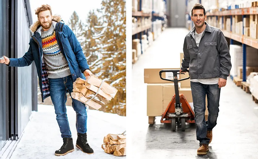 Men's Winter Leather Shoes | Men's Lace-up Ankle Boots | Men's Leather Fur  Boots - Men's Boots - Aliexpress
