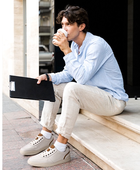 5 Best white shoes for men to Unravel the Allure-Bruno Marc