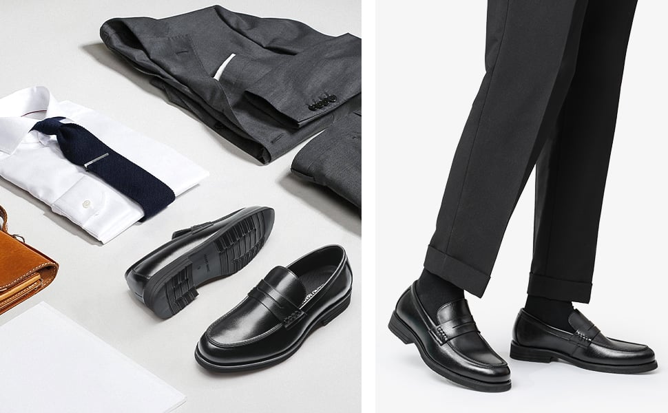 Produktivitet squat Forskelsbehandling 6 Stylish Ways To Style Dress Loafers With A Suit