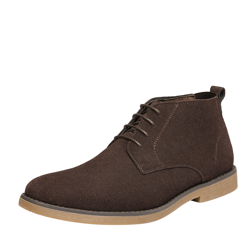 Bruno marc new york men's classic store original suede leather desert storm chukka boots