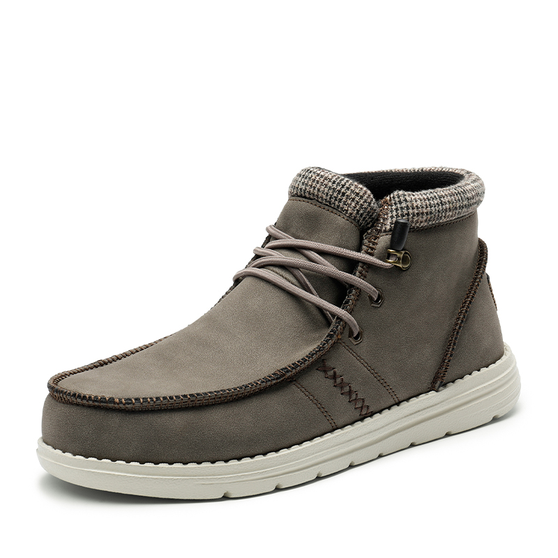 Men's Slip On Winter Boots Warm Fur LoafersBruno Marc