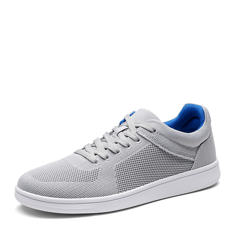 Men's Knit Sneakers | Lace-Up Sneakers-Bruno Marc