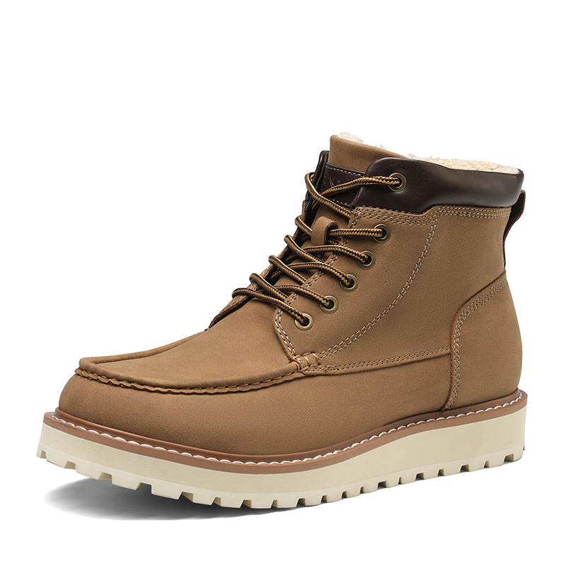 Mens fur lined boots clearance