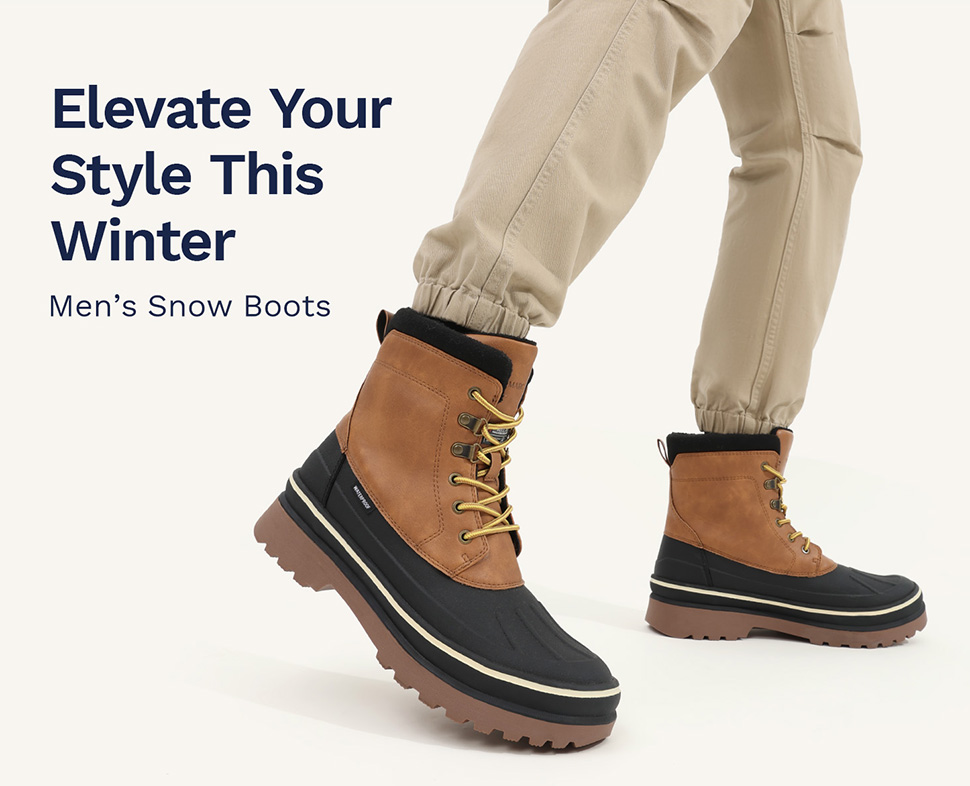 Mens winter boots hotsell at the bay