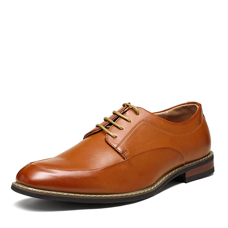 Men's Lace-Up Oxford Formal Shoes-Bruno Marc