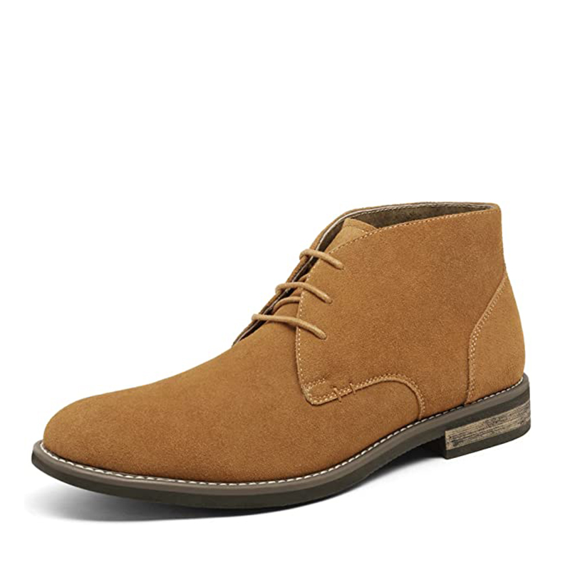 Bruno marc new york men's classic original suede leather desert storm chukka boots sale