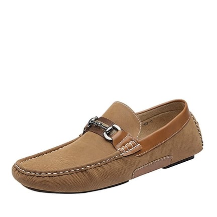 Tan on sale moccasin shoes