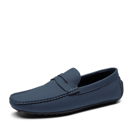 Dark navy online blue loafers
