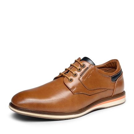 Men s Tan Oxford Shoes Bruno Marc