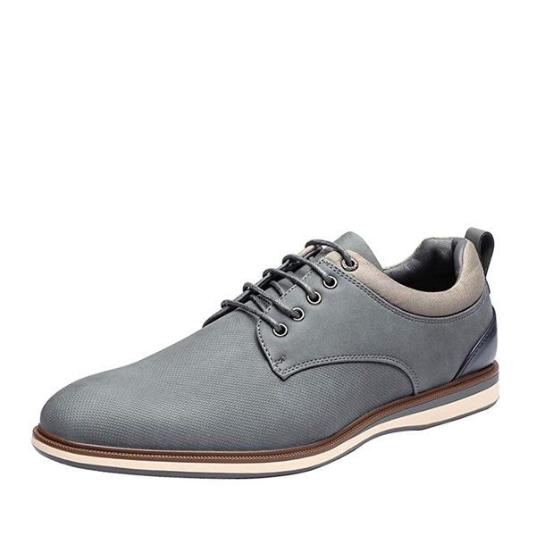 Grey mens cheap dress shoes
