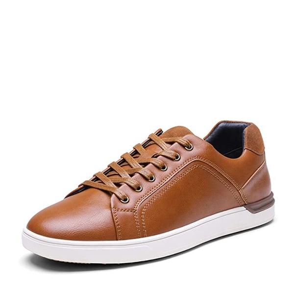 Vegan Leather Casual Fashion Sneakers-Bruno Marc