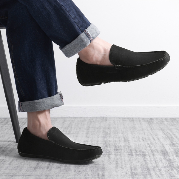 Men's Moccasin Loafers Slip On LoafersBruno Marc