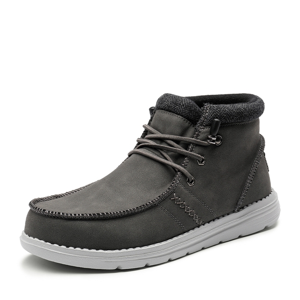 Men's Slip On Winter Boots Warm Fur LoafersBruno Marc