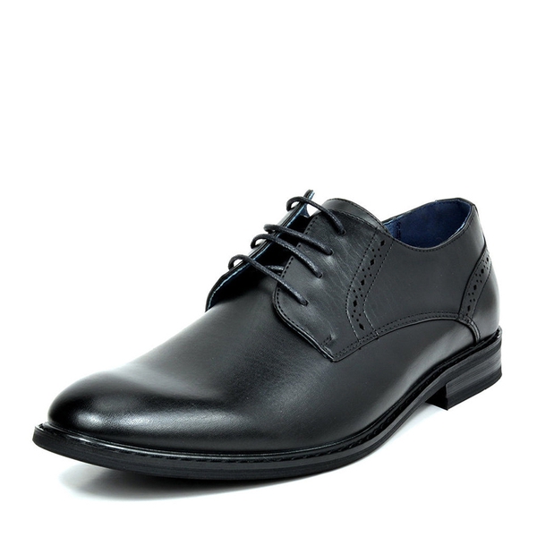 Men's Wide Width Oxford Dress Shoes-Bruno Marc