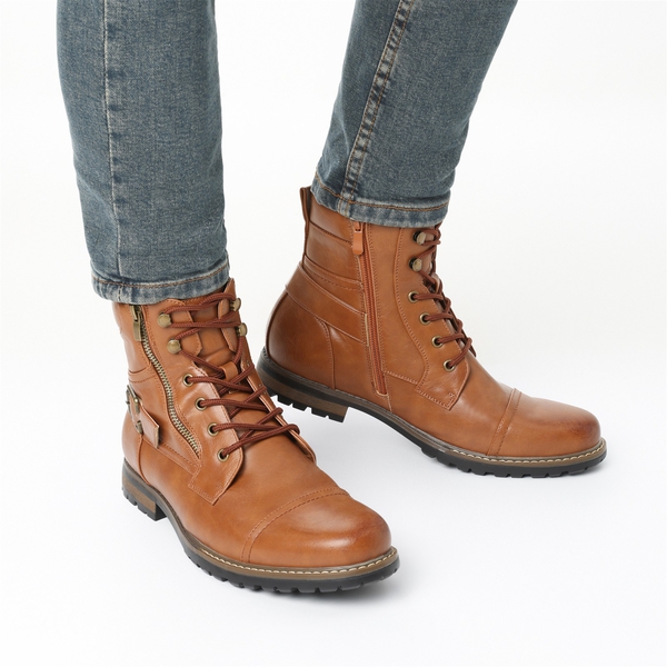 Men's Motorcycle Combat Boots Military BootBruno Marc