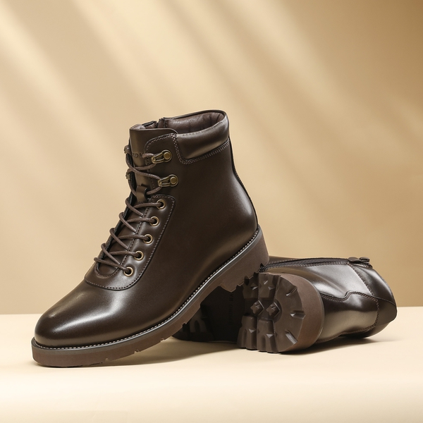 Bruno marc men's apache motocycle combat ankle boots outlet