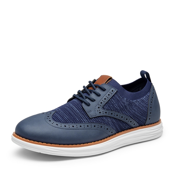 Mesh outlet wingtip shoes