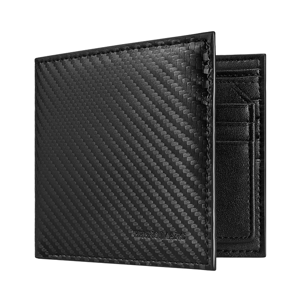 Bifold Leather Wallet | Men's Slim Wallet-Bruno Marc