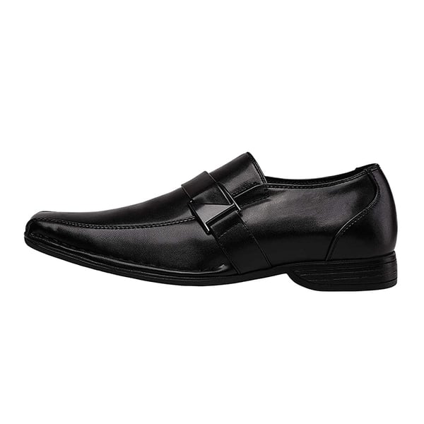 Men's Dress Loafers in Black, Brown & White-Bruno Marc