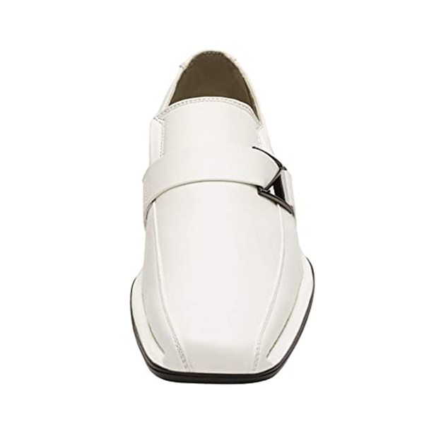 Men's Buckle Strap Dress LoafersBruno Marc