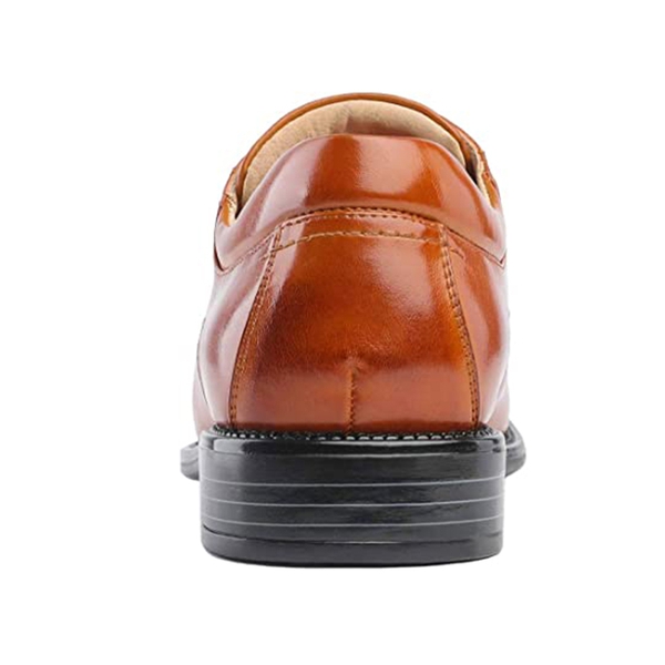 Men's Black & Brown Square Toe Dress ShoesBruno Marc