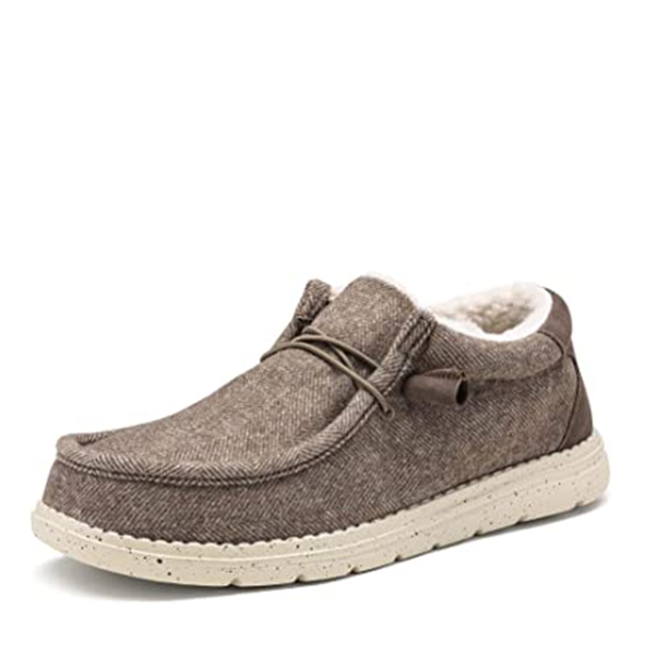 Men’s Slipon Casual Loafers Fur Lined LoaferBruno Marc