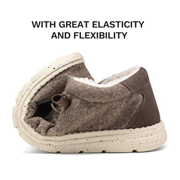 Men’s Slipon Casual Loafers Fur Lined LoaferBruno Marc