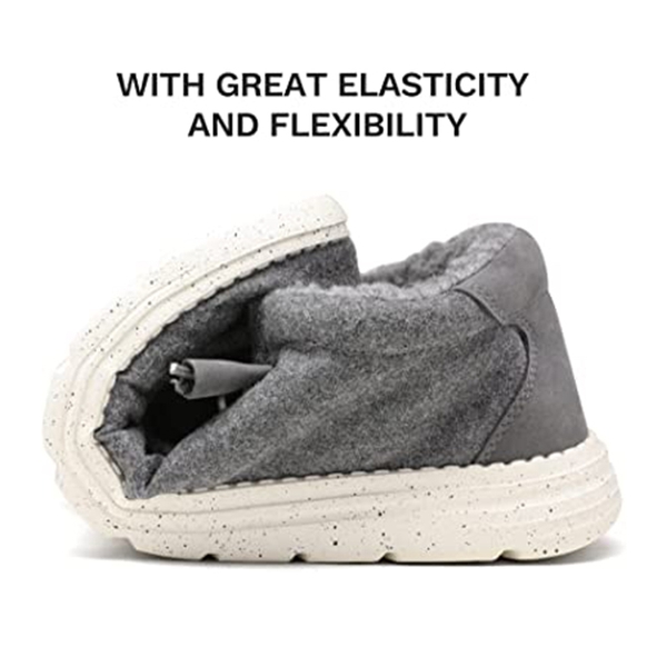 Mens fur lined loafers sale