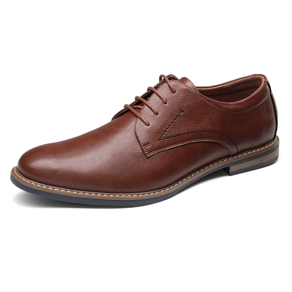Men's Leather Derby Shoes | Leather Shoes-Bruno Marc